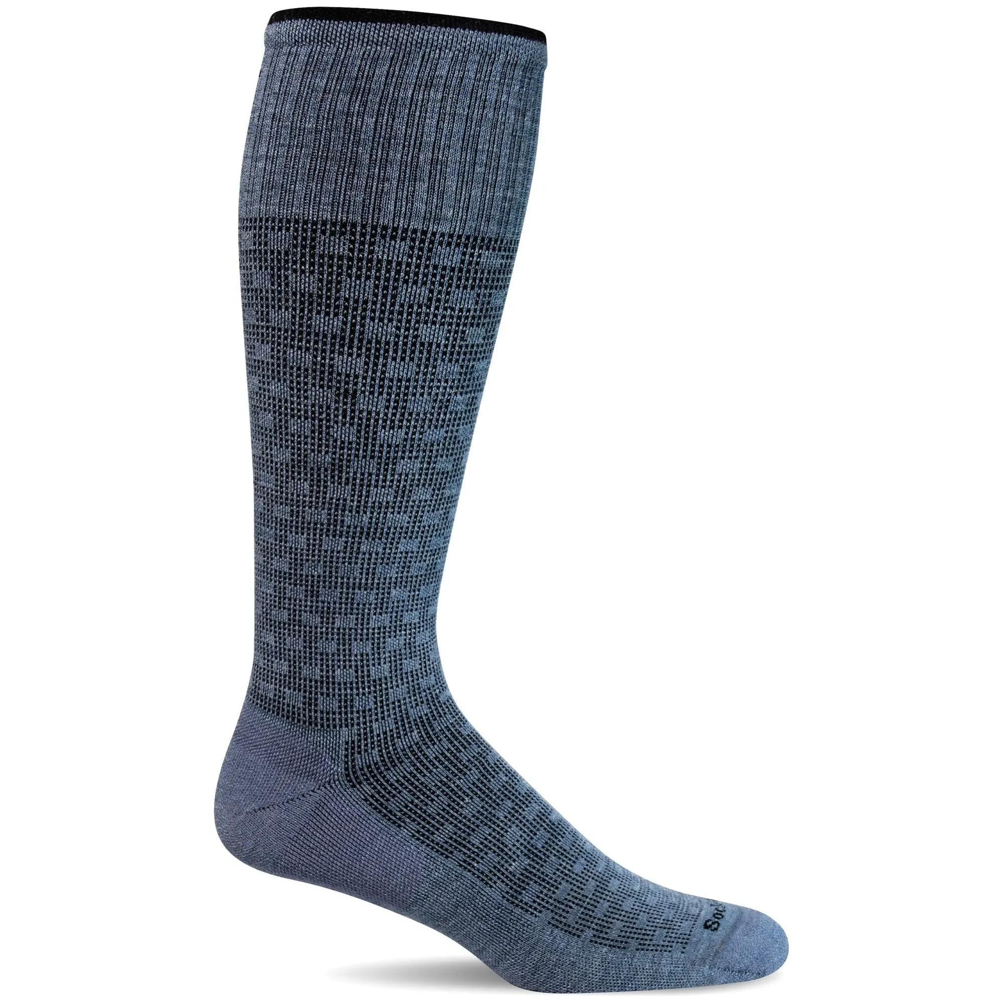 Sockwell Mens Shadow Box Moderate Compression Socks