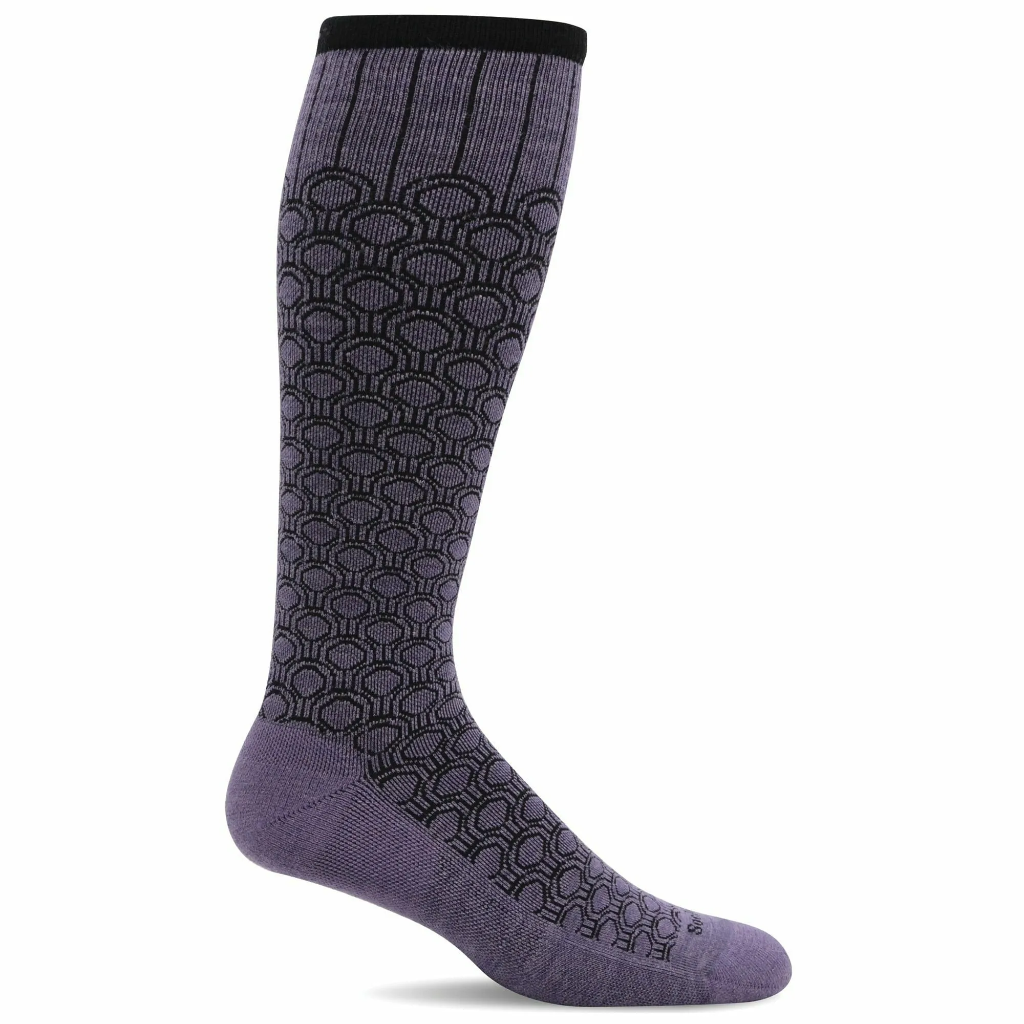 Sockwell Womens Deco Dot Moderate Compression Socks