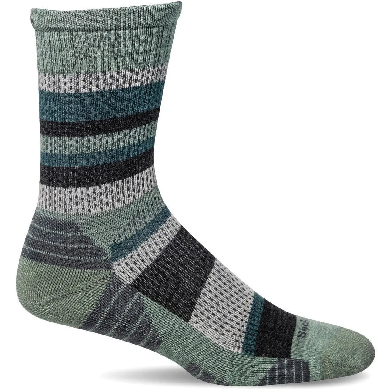 Sockwell Womens Journey Moderate Compression Crew Socks