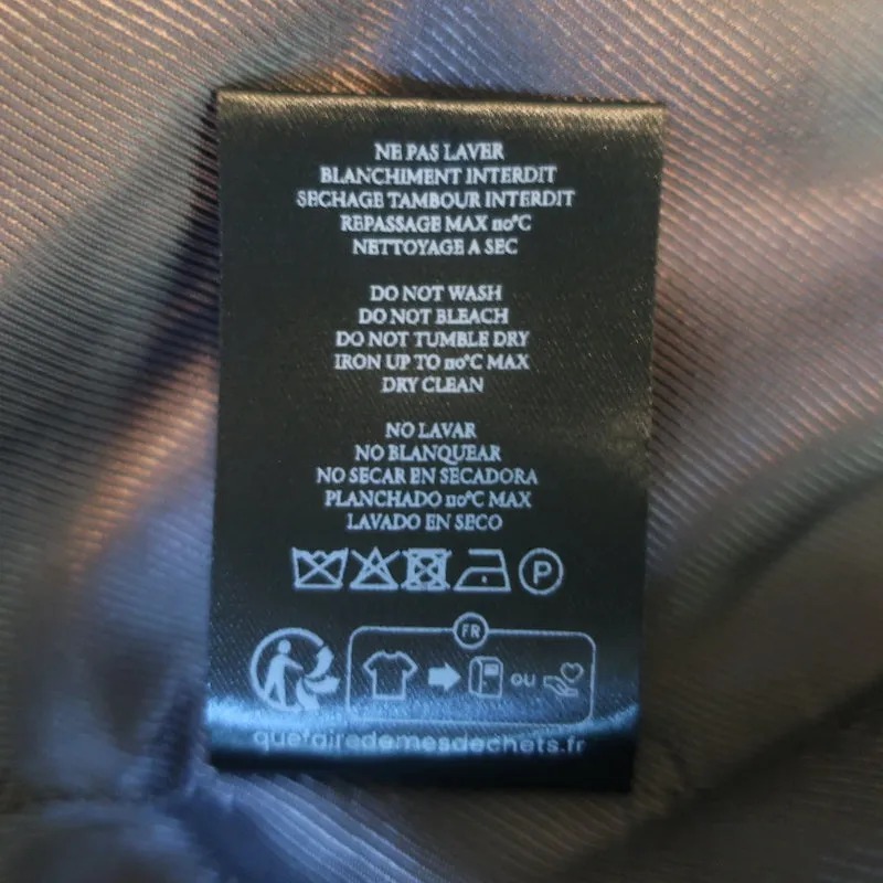 Soeur Taos Double-Faced Jacket Anthracite Wool-Cashmere Size 2