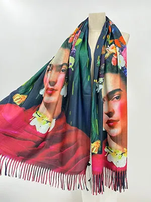 Soft & Warm Plain Sided Scarf ~ Frida F