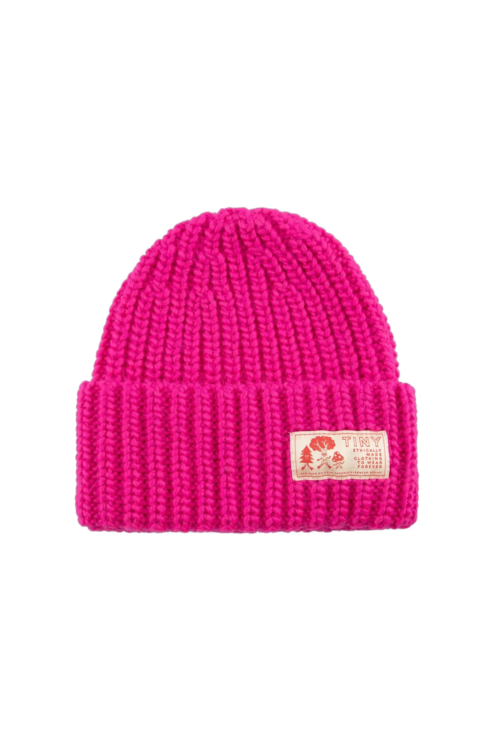 Solid Beanie - Fuscia