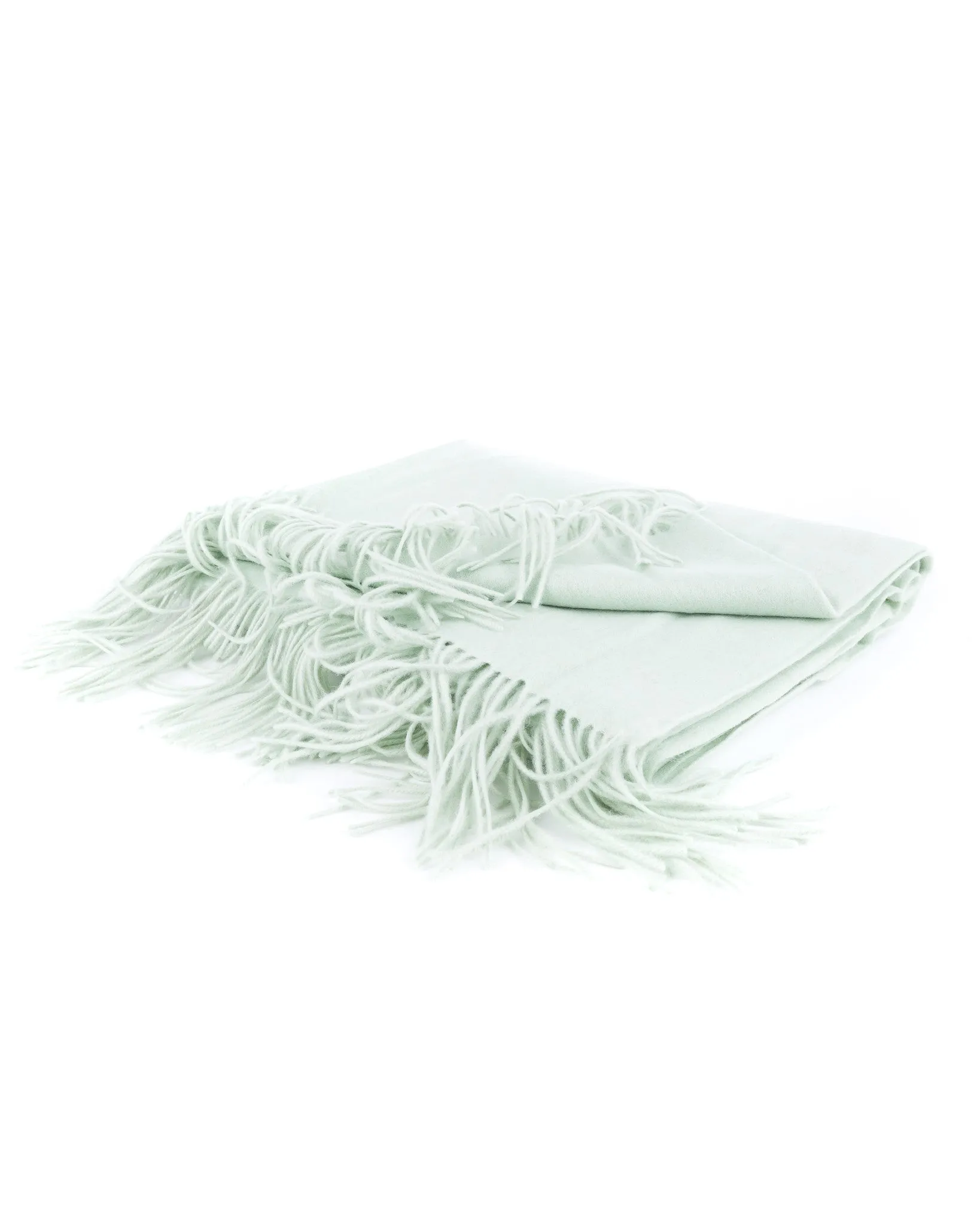 Solid Cashmere Throw