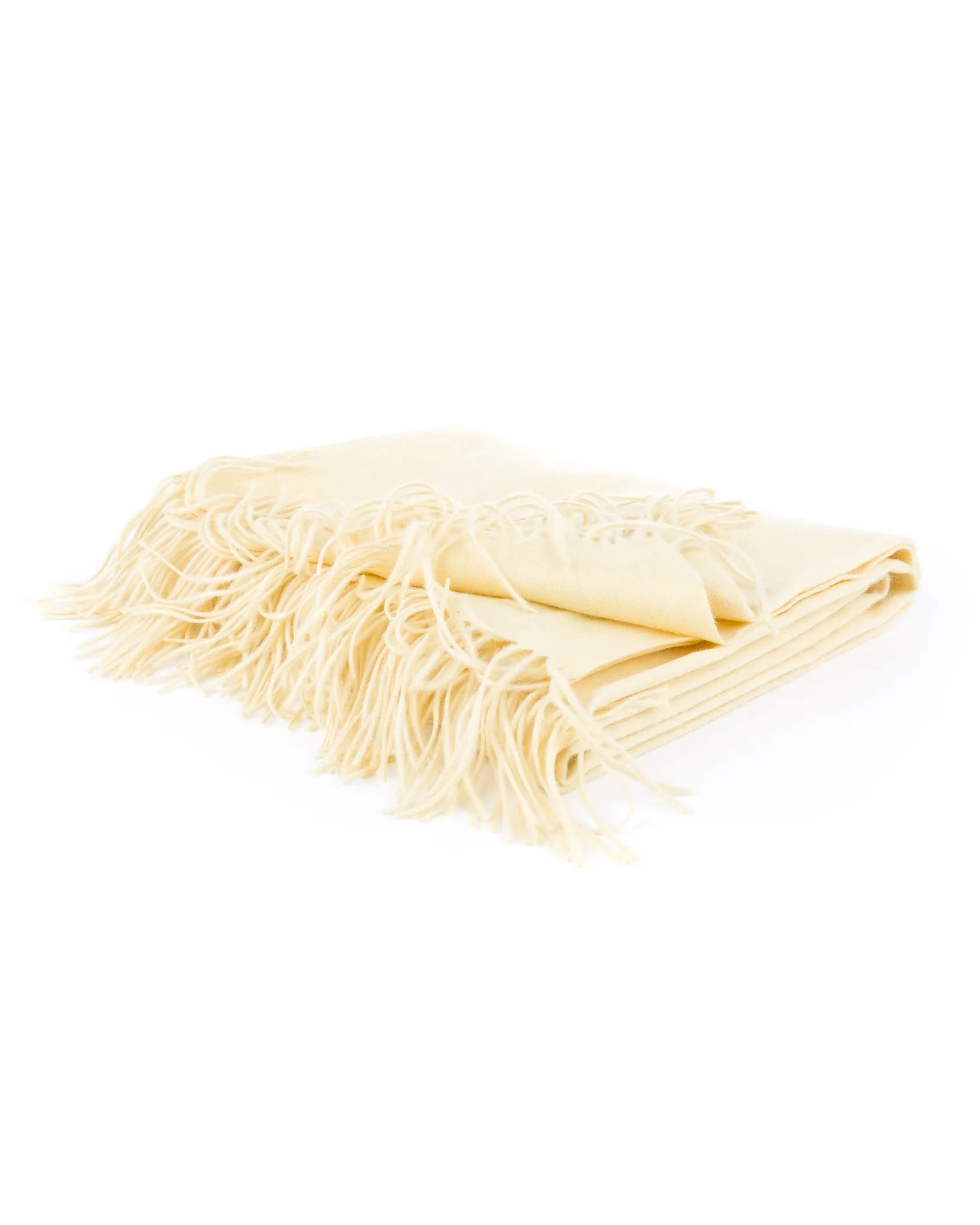 Solid Cashmere Throw