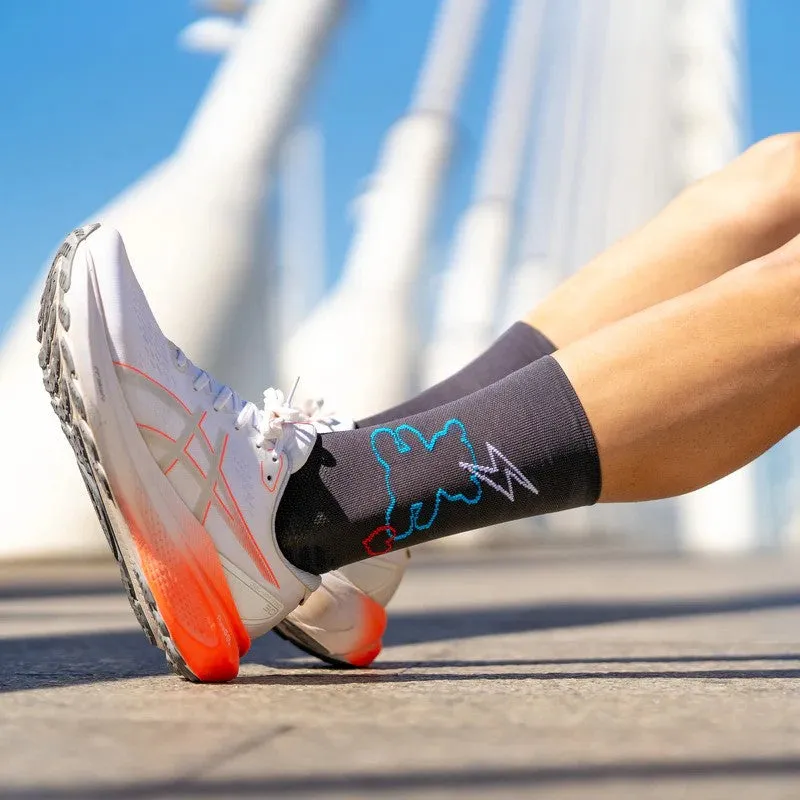Sporcks - My Teddy Grey - Running Socks