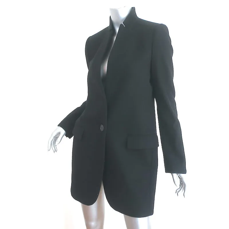 Stella McCartney Jacket Black Wool-Cashmere Size 40 Oversize Blazer
