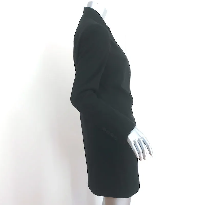 Stella McCartney Jacket Black Wool-Cashmere Size 40 Oversize Blazer