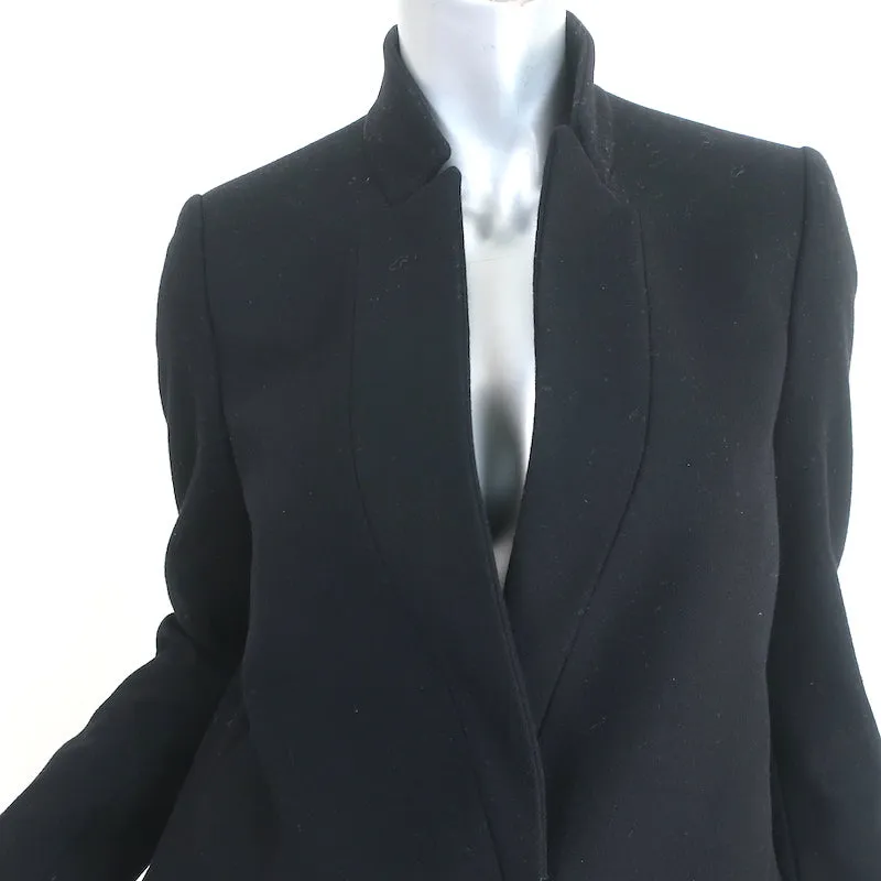 Stella McCartney Jacket Black Wool-Cashmere Size 40 Oversize Blazer