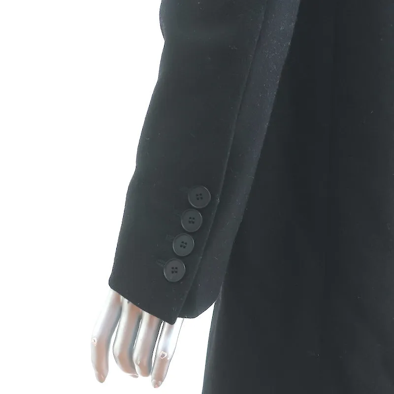 Stella McCartney Jacket Black Wool-Cashmere Size 40 Oversize Blazer