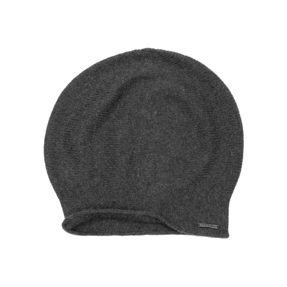Stetson - Shirley Cashmere Knit - Beanie - Anthracite Grey