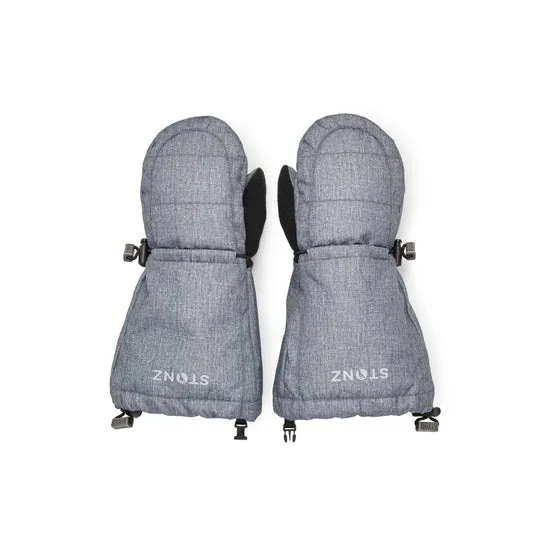 Stonz - Kids' Snow Mitts - Heather Grey