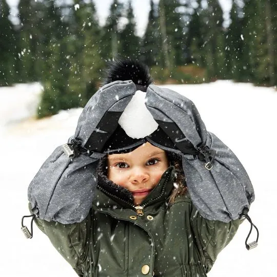 Stonz - Kids' Snow Mitts - Heather Grey