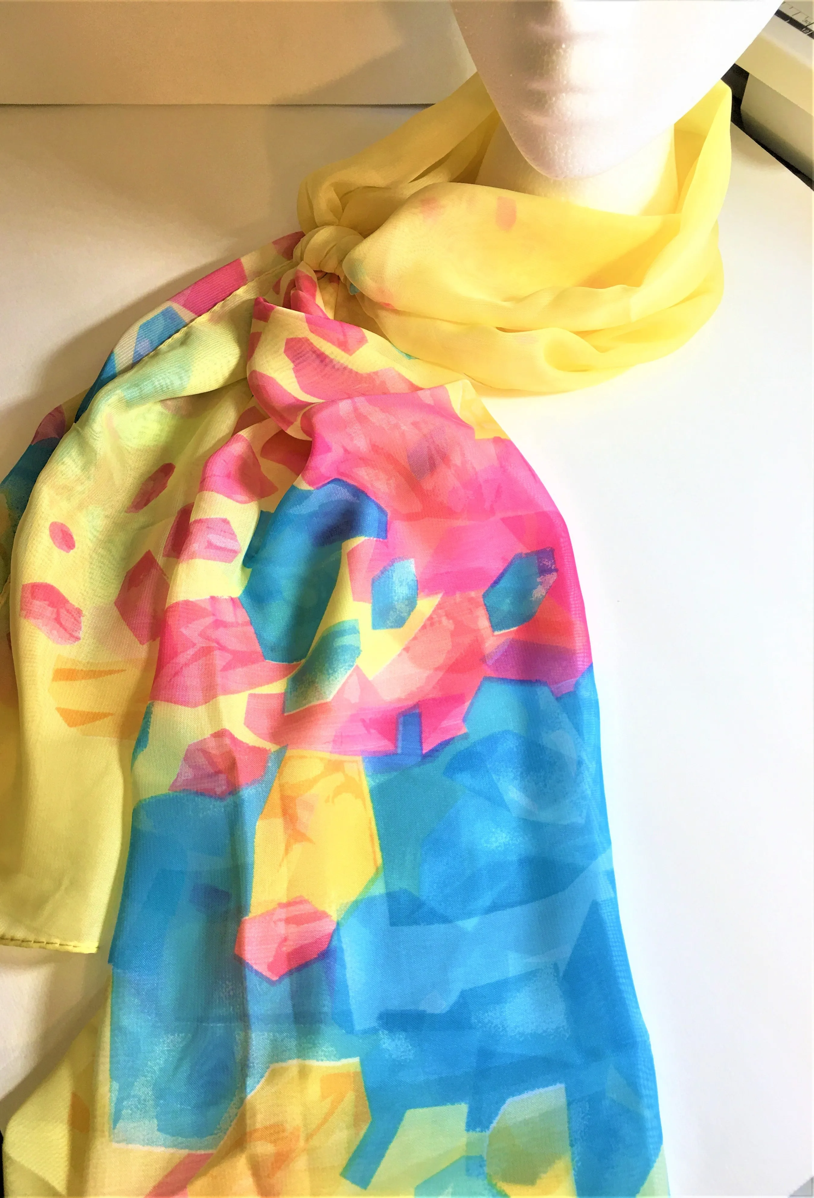 Summer Garden Scarves, 58" L X 20W  see different varietys of design and colors
