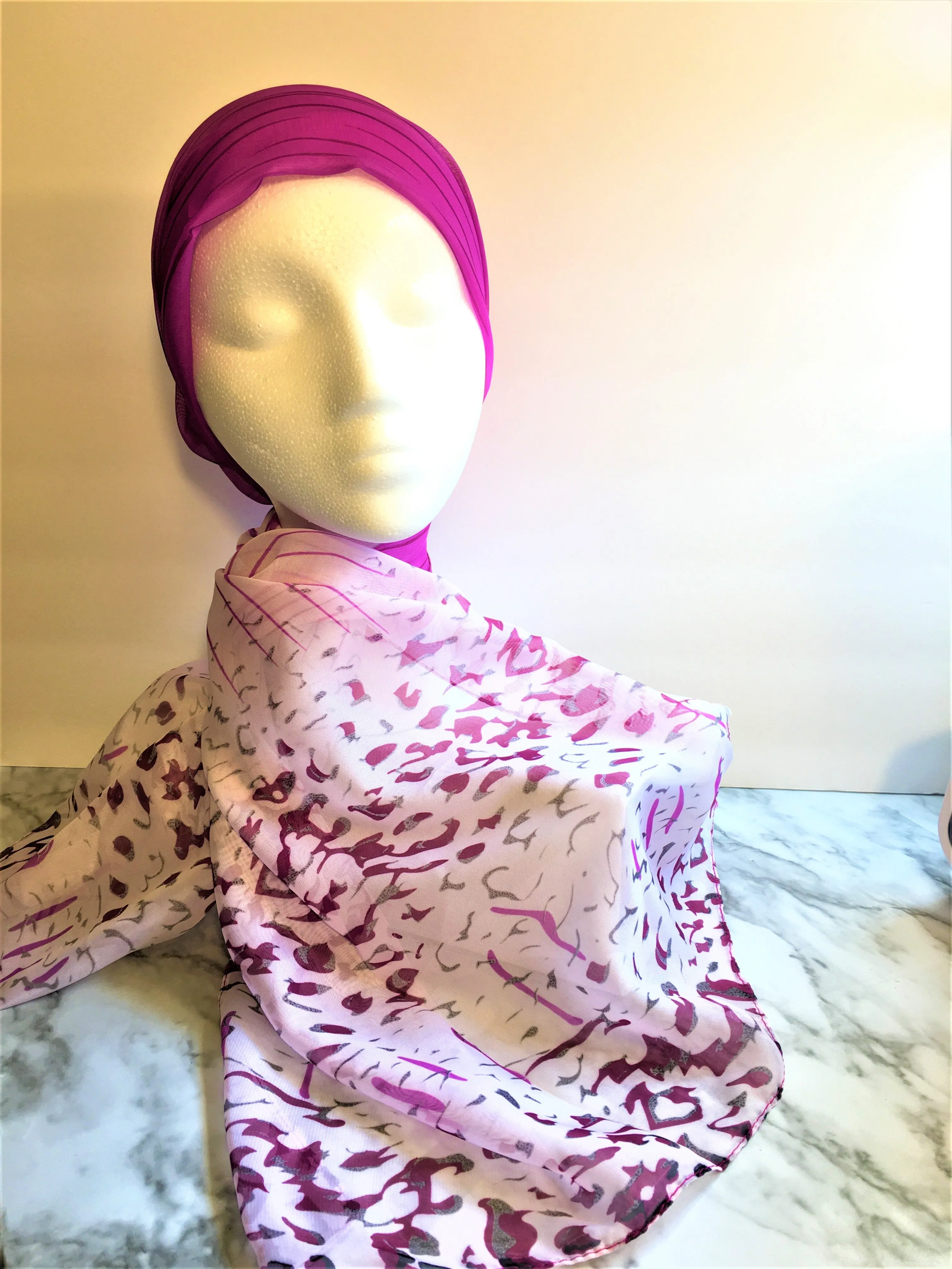 Summer Garden Scarves, 58" L X 20W  see different varietys of design and colors