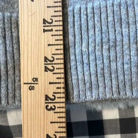 Summersalt The Coziest Merino Wool Cashmere Blend Hoodie in Wolf &amp; White Sand