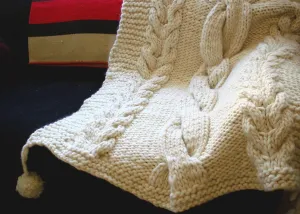 Super Chunky Throw - Knit Throw Blanket