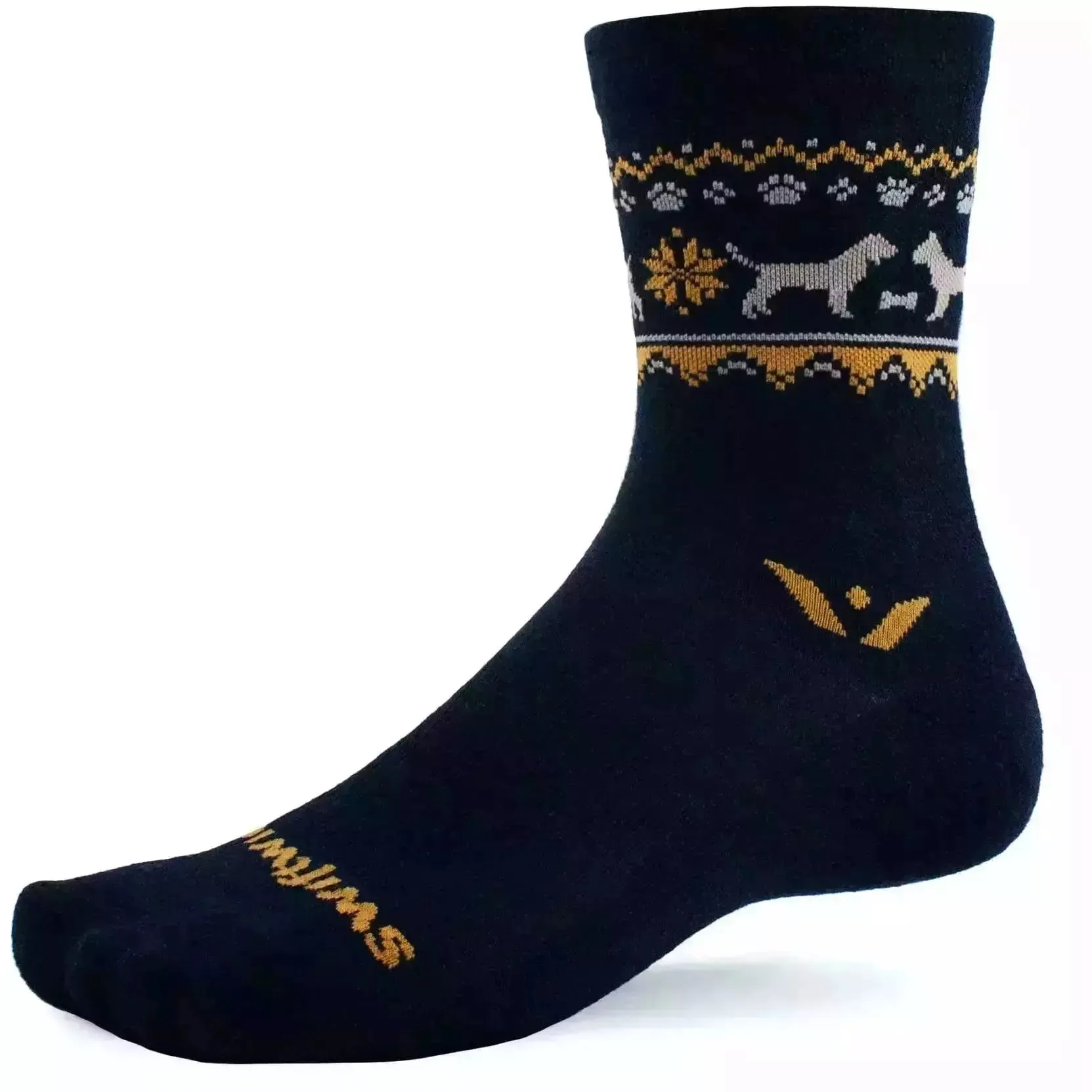 Swiftwick Vision Five Winter Limited Edition Crew Socks