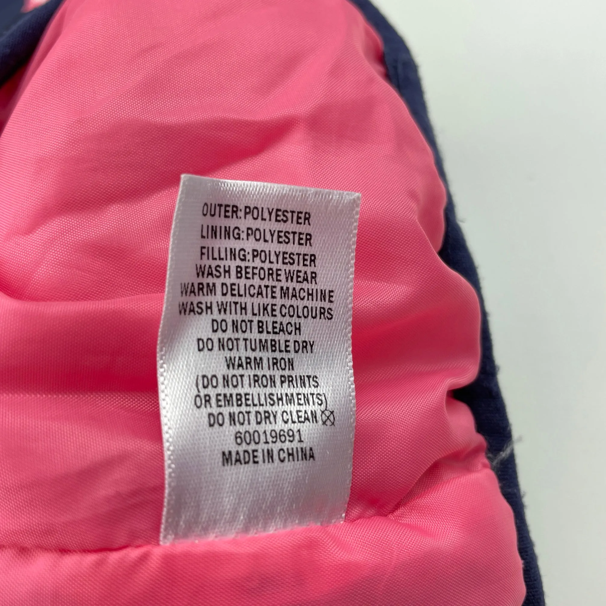 Target navy puffer vest / sleeveless jacket, size 1, Pre-loved