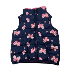 Target navy puffer vest / sleeveless jacket, size 1, Pre-loved