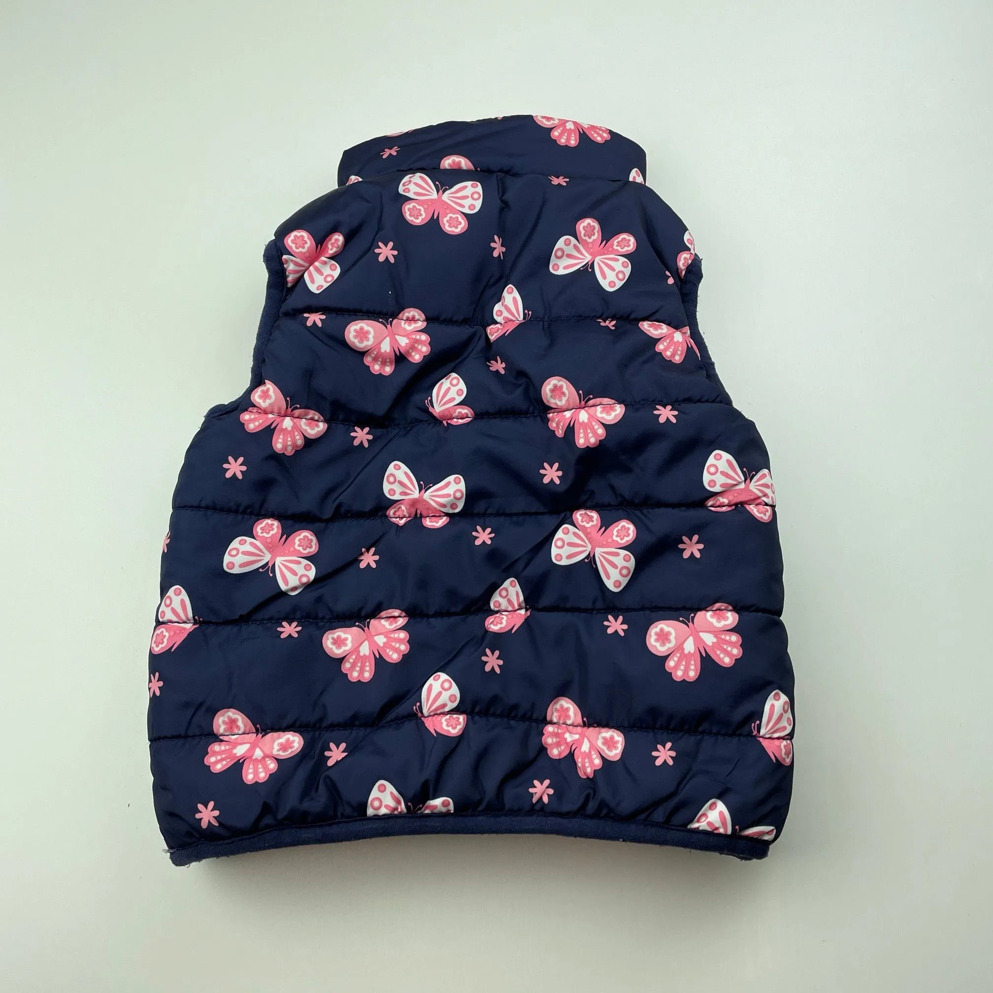 Target navy puffer vest / sleeveless jacket, size 1, Pre-loved