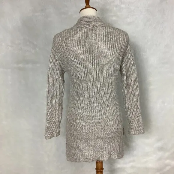 Ted Baker Beige V-Neck Rieliaa Alpaca Blend Sweater
