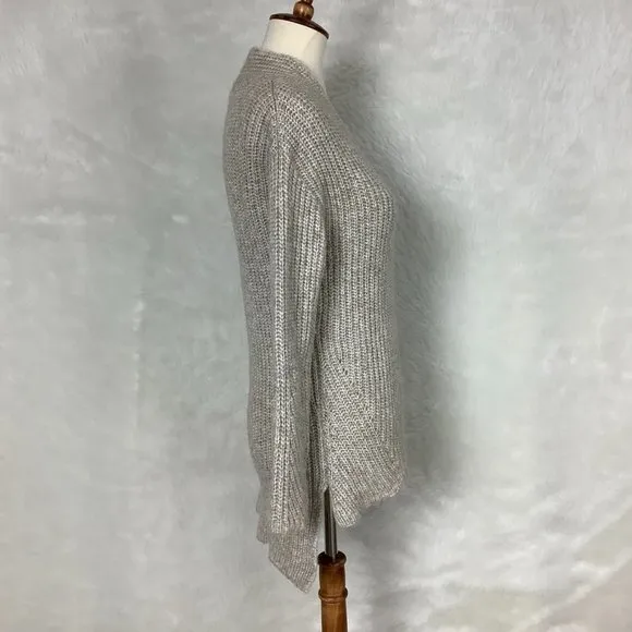 Ted Baker Beige V-Neck Rieliaa Alpaca Blend Sweater