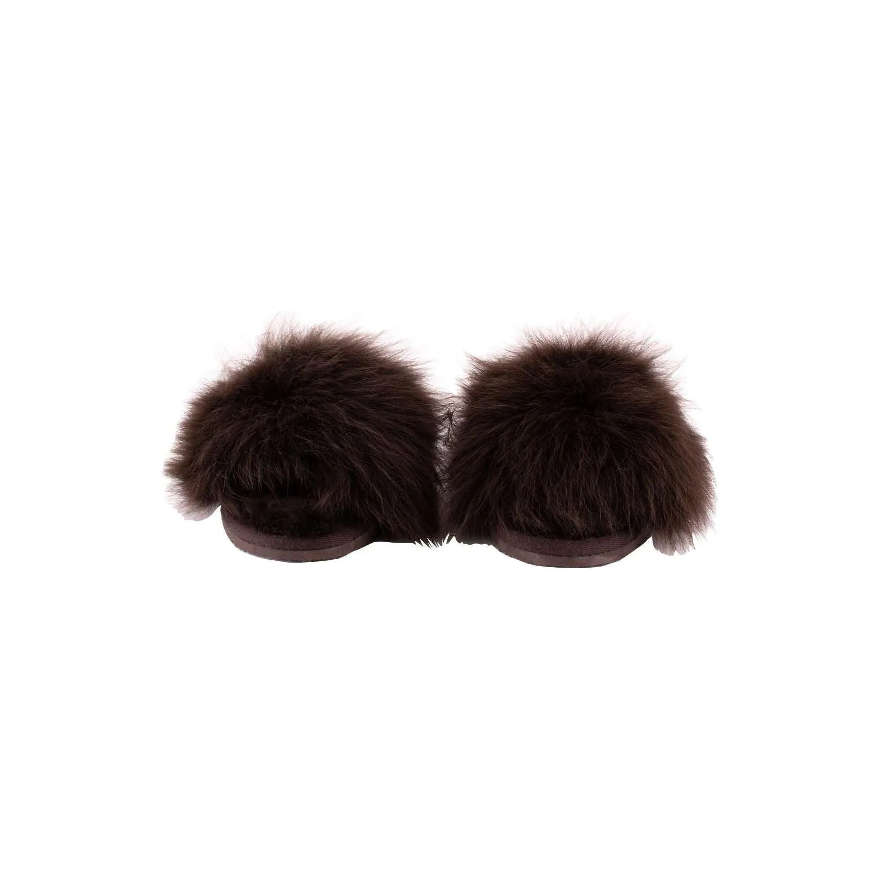 Tessan Slipper, Dark Brown