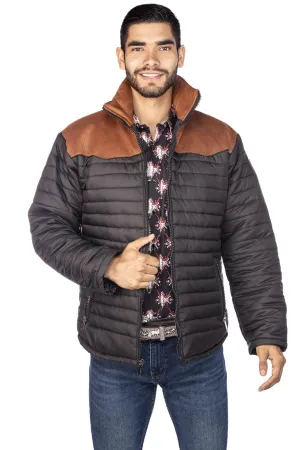 The American West Brown Suede/Puffer Jacket