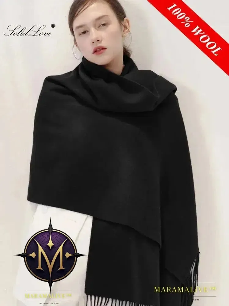 The Best Women's Thick Winter Scarf - Women's Winter Scarf