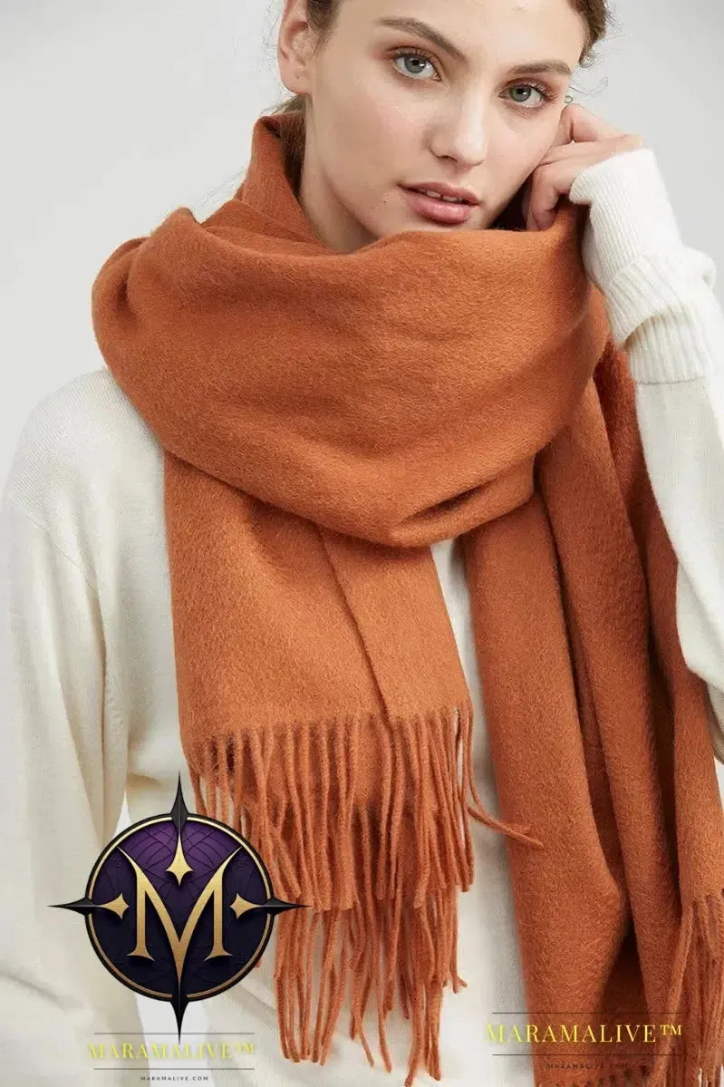 The Best Women's Thick Winter Scarf - Women's Winter Scarf