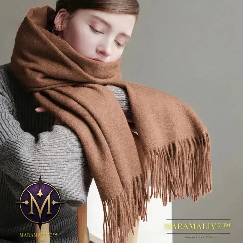 The Best Women's Thick Winter Scarf - Women's Winter Scarf
