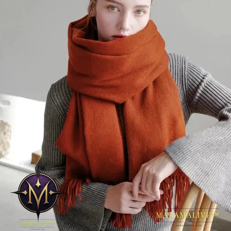 The Best Women's Thick Winter Scarf - Women's Winter Scarf