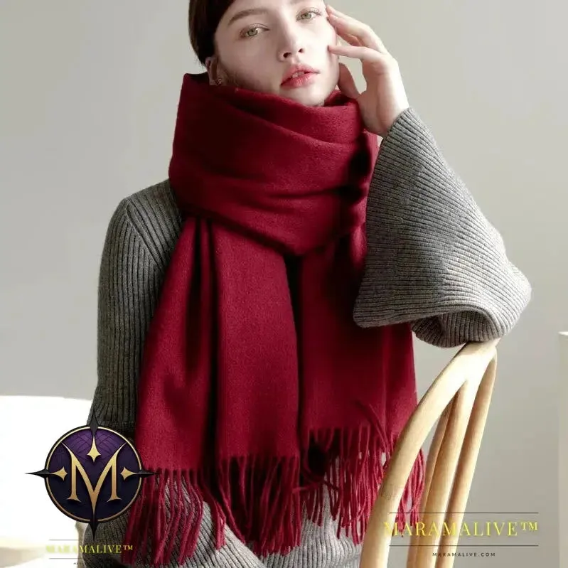 The Best Women's Thick Winter Scarf - Women's Winter Scarf