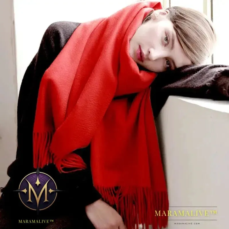 The Best Women's Thick Winter Scarf - Women's Winter Scarf