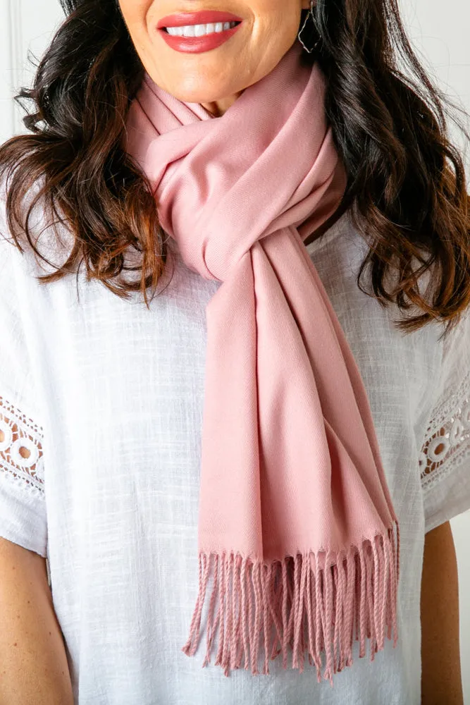 The Cashmere-Mix Pashmina
