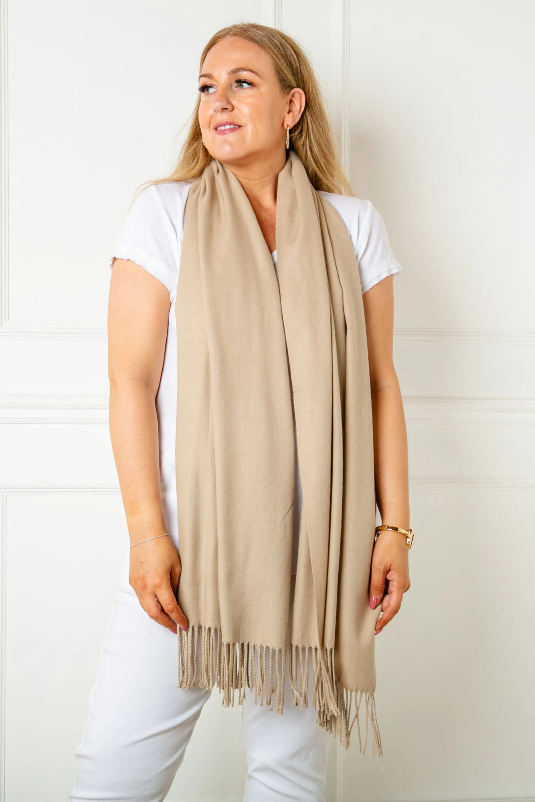 The Cashmere-Mix Pashmina