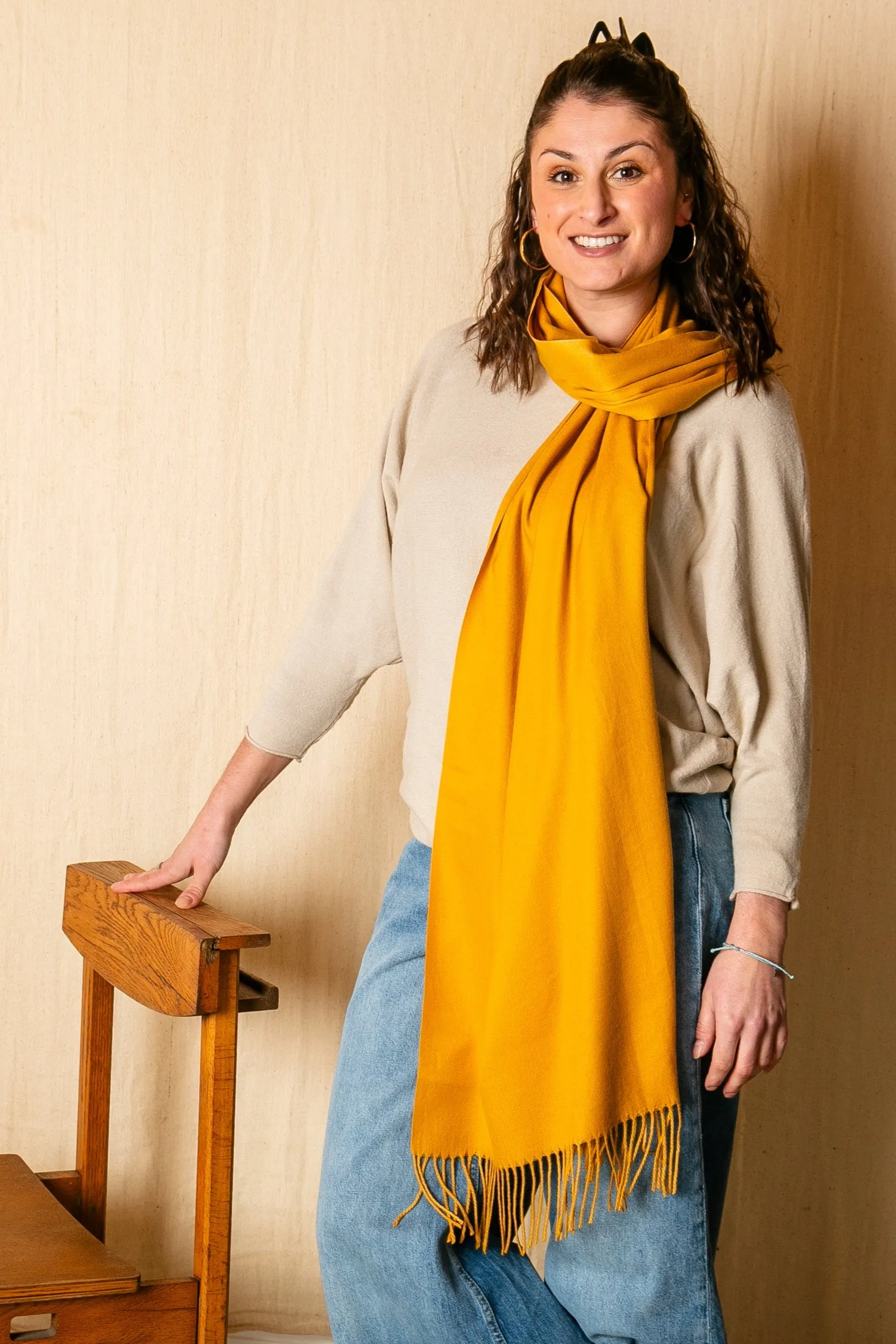 The Cashmere-Mix Pashmina