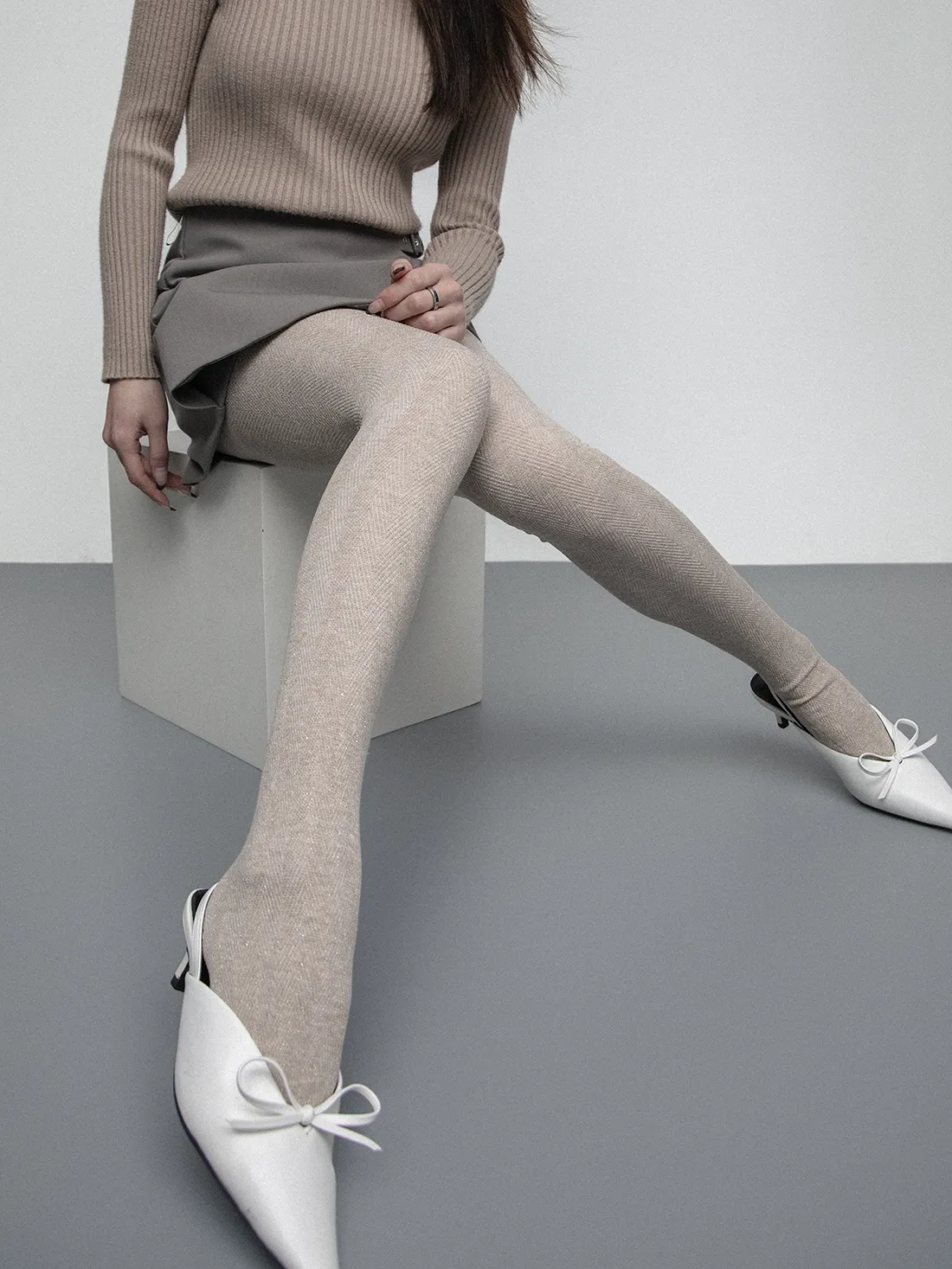 Thermal silk pantyhose