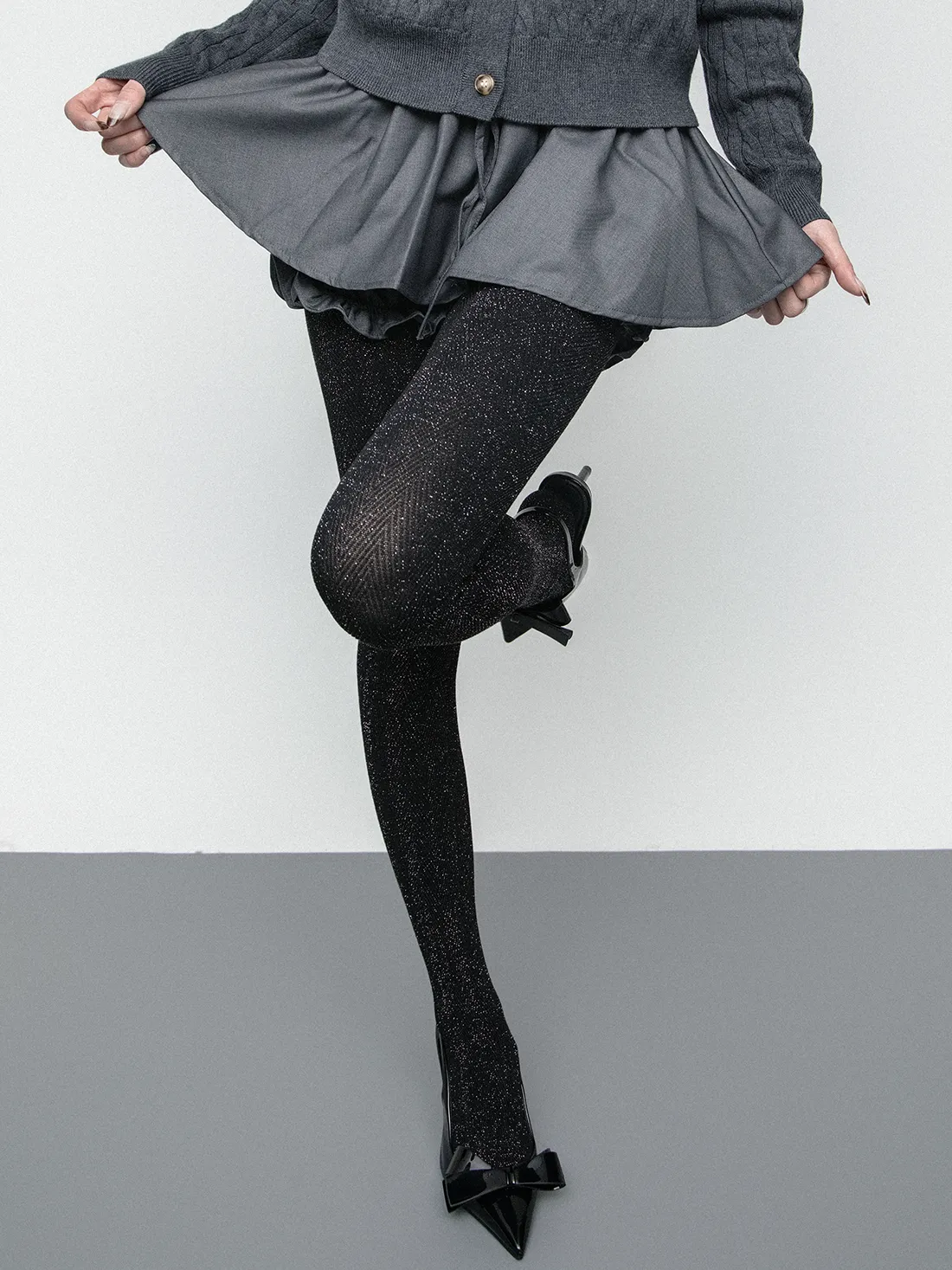 Thermal silk pantyhose
