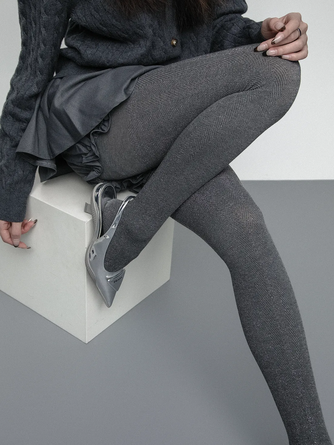 Thermal silk pantyhose