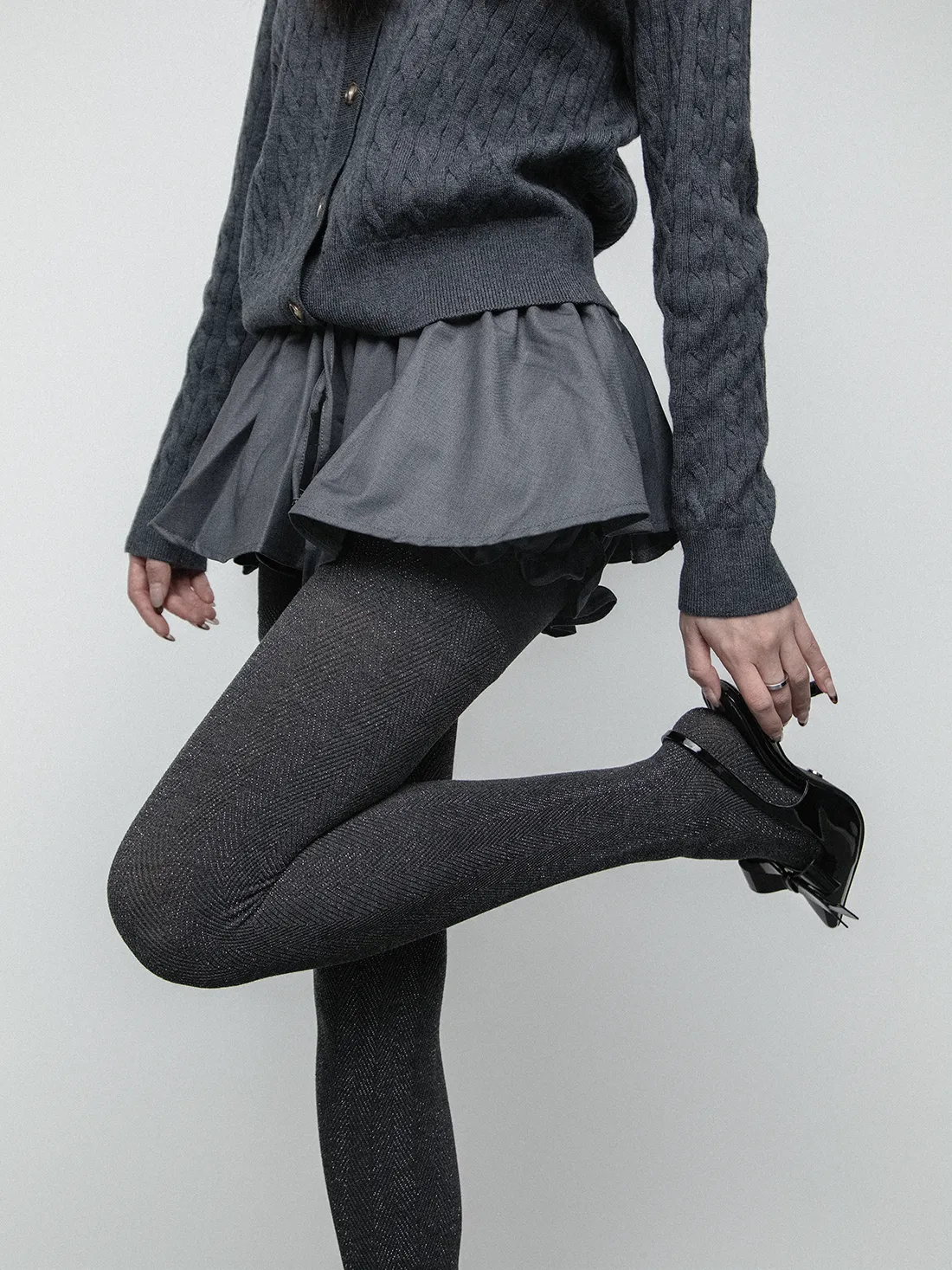 Thermal silk pantyhose