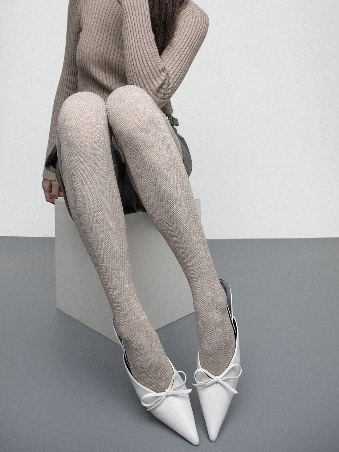 Thermal silk pantyhose