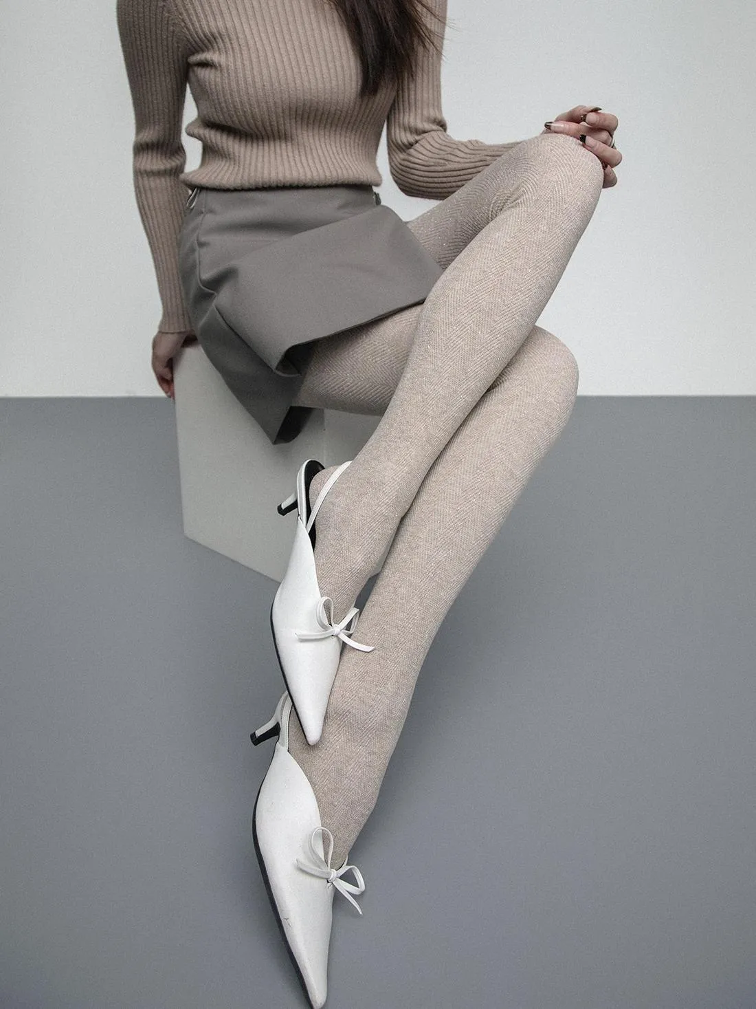 Thermal silk pantyhose