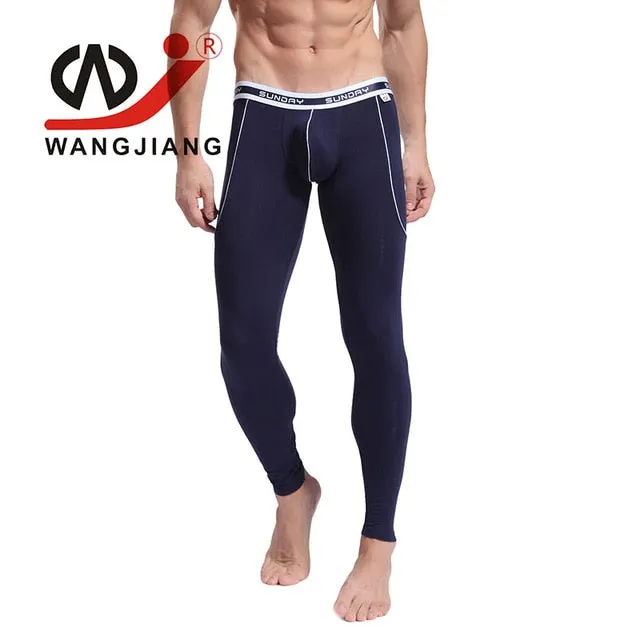 thermal underwear Winter Warm pants Men Long Johns Cotton Printed Thermo leggings spandex tights and leggings clothes for men