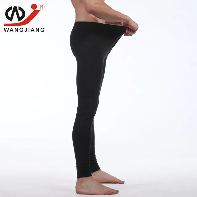 thermal underwear Winter Warm pants Men Long Johns Cotton Printed Thermo leggings spandex tights and leggings clothes for men