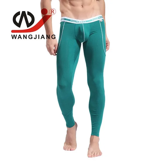 thermal underwear Winter Warm pants Men Long Johns Cotton Printed Thermo leggings spandex tights and leggings clothes for men