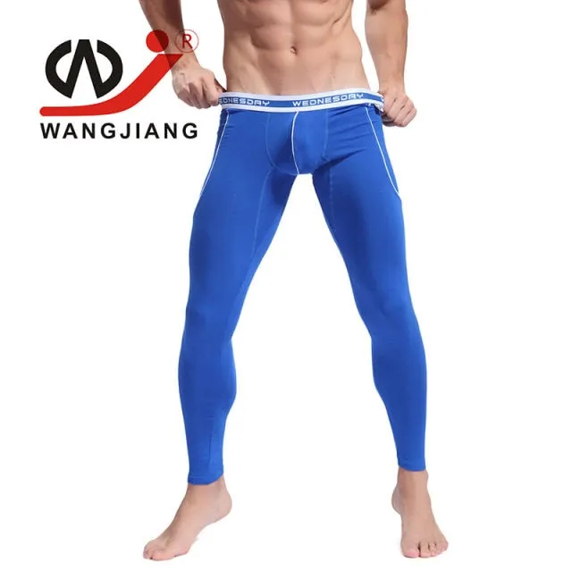 thermal underwear Winter Warm pants Men Long Johns Cotton Printed Thermo leggings spandex tights and leggings clothes for men