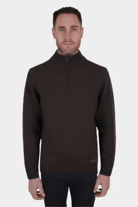 THOMAS COOK MENS NICK 1/4 ZIP JUMPER