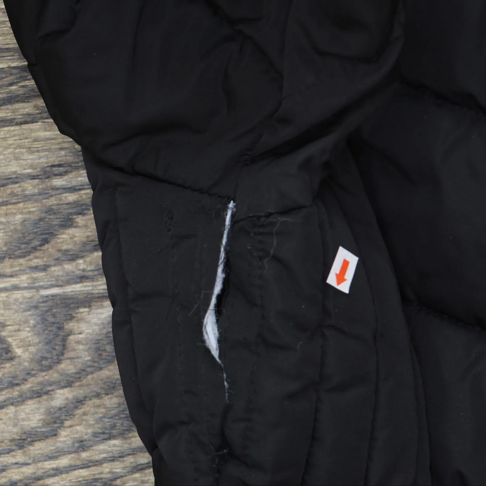 Tommy Hilfiger Womens Faux-Fur-Trim Hooded Chevron Puffer Coat Black XS