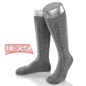 Traditional Costume - Men's Knee Socks (med. Grey)